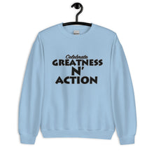 Cargar imagen en el visor de la galería, Sudadera con declaración de grandeza y acción (BP)