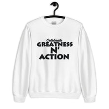 Cargar imagen en el visor de la galería, Sudadera con declaración de grandeza y acción (BP)
