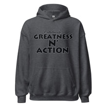 Cargar imagen en el visor de la galería, Sudadera con capucha Greatness N' Action Statement (BP)