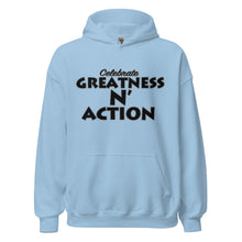 Cargar imagen en el visor de la galería, Sudadera con capucha Greatness N' Action Statement (BP)