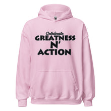Cargar imagen en el visor de la galería, Sudadera con capucha Greatness N' Action Statement (BP)