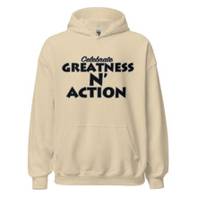 Cargar imagen en el visor de la galería, Sudadera con capucha Greatness N' Action Statement (BP)