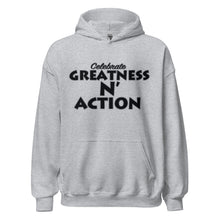 Cargar imagen en el visor de la galería, Sudadera con capucha Greatness N' Action Statement (BP)