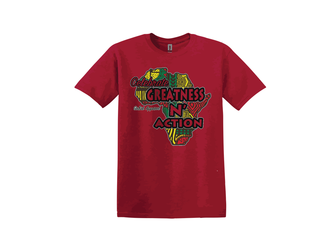 Camiseta Greatness N' Action Motherland