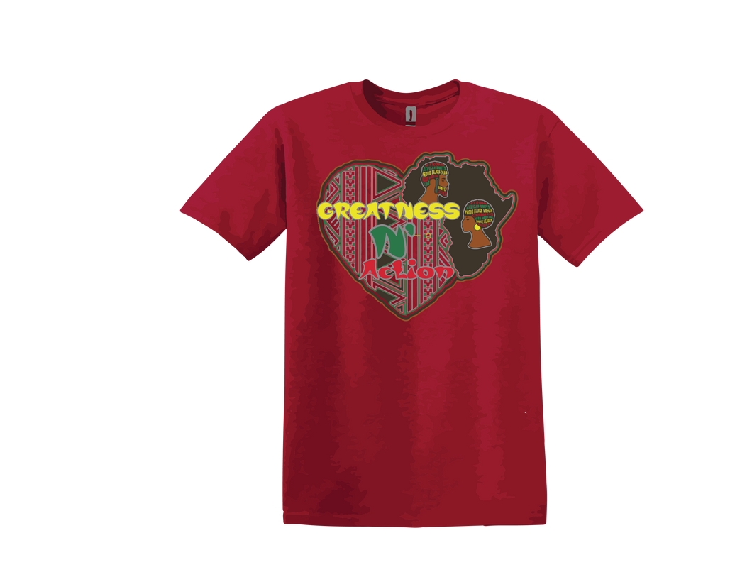 Camiseta Greatness N' Action Pulse