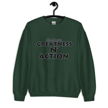 Cargar imagen en el visor de la galería, Sudadera con declaración de grandeza y acción (BP)
