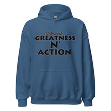 Cargar imagen en el visor de la galería, Sudadera con capucha Greatness N&#39; Action Statement (BP)
