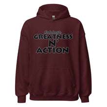 Cargar imagen en el visor de la galería, Sudadera con capucha Greatness N&#39; Action Statement (BP)
