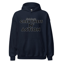 Cargar imagen en el visor de la galería, Sudadera con capucha Greatness N&#39; Action Statement (BP)
