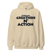 Cargar imagen en el visor de la galería, Sudadera con capucha Greatness N&#39; Action Statement (BP)
