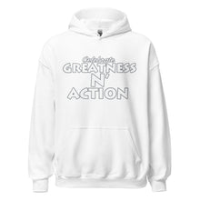 Cargar imagen en el visor de la galería, Sudadera con capucha Greatness N&#39; Action (WP)
