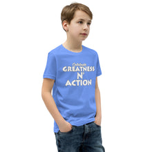 Cargar imagen en el visor de la galería, Camiseta juvenil Greatness N&#39; Action Statement (WP)
